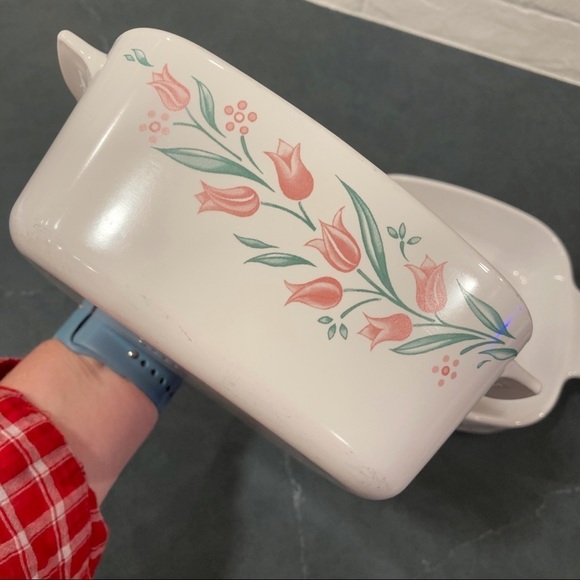 Corningware Rosemarie 1L A-1-B & 1.5L A-15L casserole dish set vintage - Picture 14 of 14